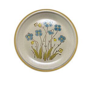 Hearthside Garden Festival Hand-Painted Stoneware Plates Set Of 3 10.5"